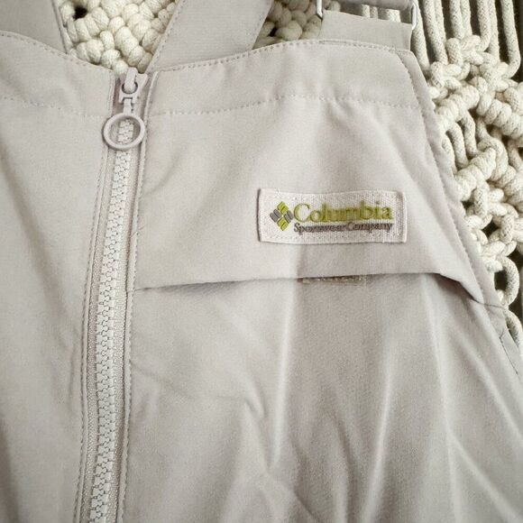 Columbia Women’s Wallowa Softshell Overall Crushed Clay Size Large EUC - Picture 3 of 9